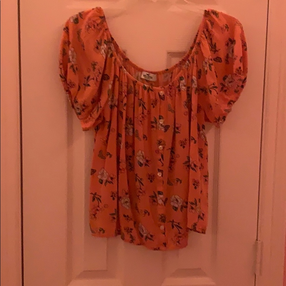 Hollister off the shoulder top